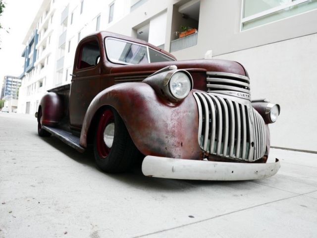 1941 CHECY PICKUP V8 LT1 patina, hot rod, rad rot, slammed, air bags air ride 1941 Chevrolet Other Pickups
