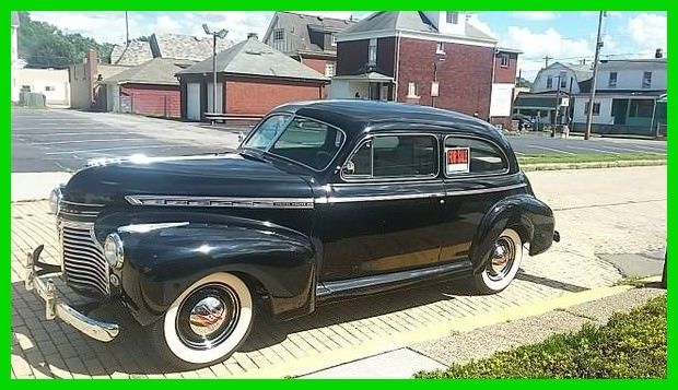 1941 Chevrolet Coupe Fleetline, Rebuilt 6-cyl, 3-speed Manual Transmission 1941 Chevrolet Coupe Fleetline