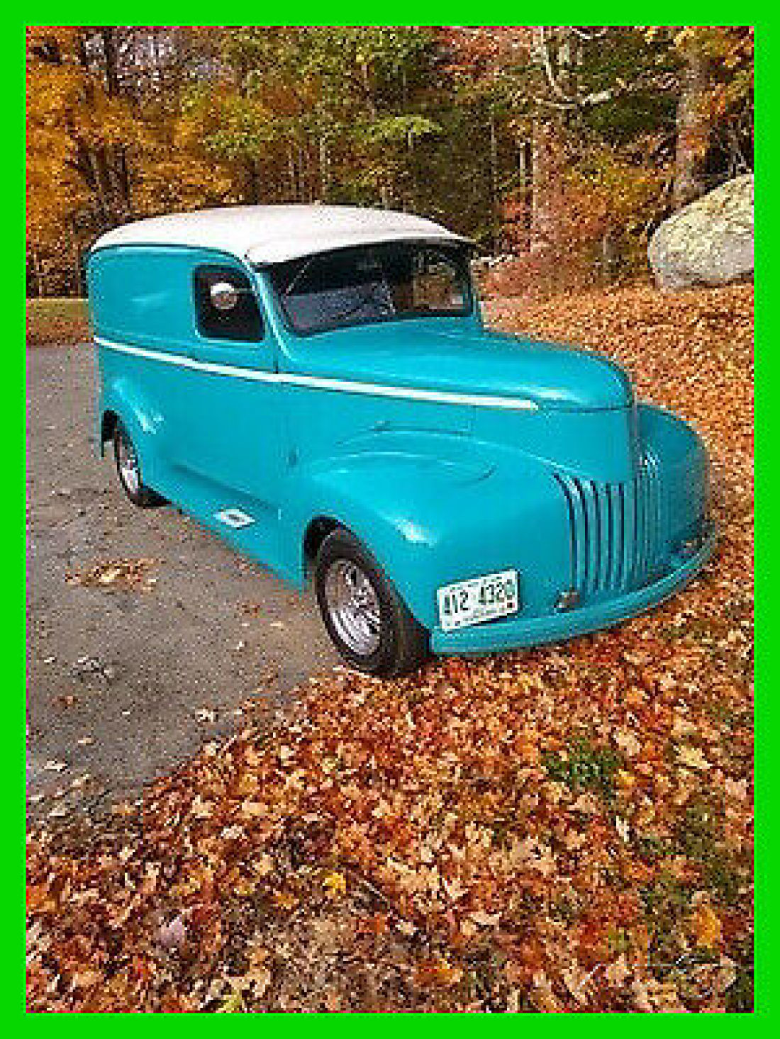 1941 Chevrolet Panel Truck Classic 350 Small Block 200R4 Trans 46k Miles 1941 Chevrolet Panel Truck