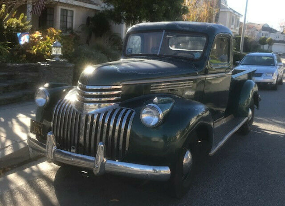 1941 Chevrolet Pickup, 1/2 Ton 1941 Chevrolet Other Pickups Original