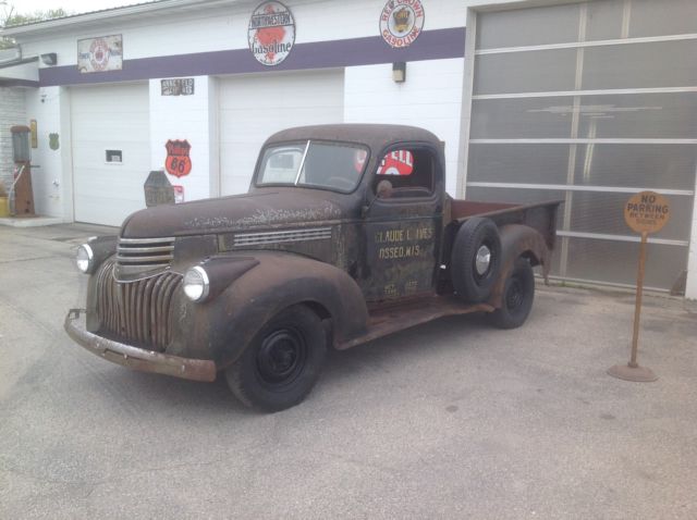 1941 Chevy pick up truck original BARN FIND RAT ROD HOT ROD 1941 1942 1946!! 1941 Chevrolet Other Pickups 1/2 ton