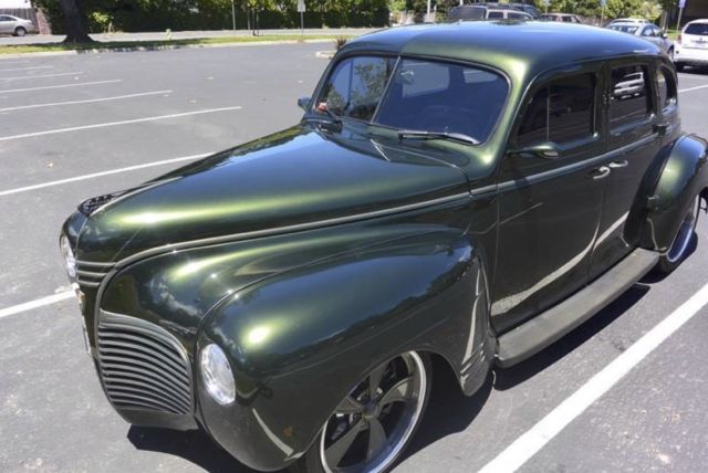 1941 Custom Plymouth Street Rod Known as 'Anaconda' 1941 Plymouth Custom Street Rod 1 of a Kind Custom Anaconda