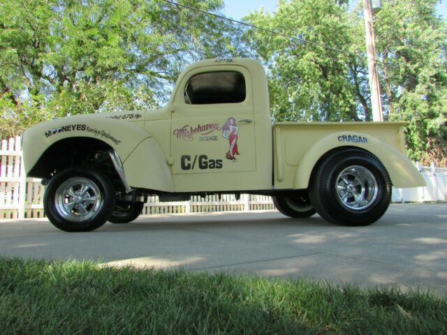 1941 DODGE GASSER STRAIGHT AXLE GASSER / FULL CUSTOM / 358 STROKER / TURBO 400 1941 Dodge Other Pickups STRAIGHT AXLE GASSER