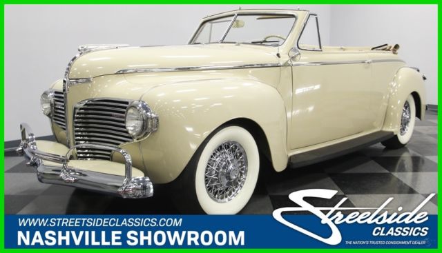 1941 Dodge Luxury Liner Convertible 1941 Used Manual 1941 Dodge Luxury Liner