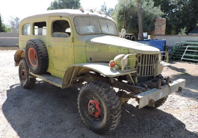 1941 Dodge WC-10 Carryall, no engine or trans, w/Az. title 1941 Dodge Power Wagon