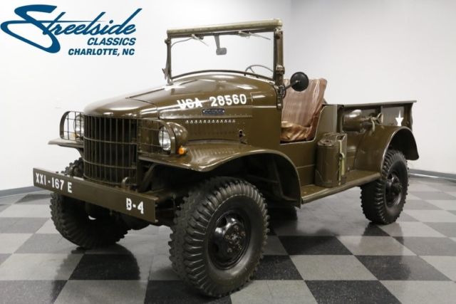 1941 Dodge WC3 1/2 Ton 4x4 78 Miles Green Pickup Truck 6 Cylinder Flathead 4 Spe 1941 Dodge Other Pickups 1/2 Ton 4x4