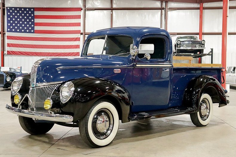1941 Ford 11C Pickup 80282 Miles Blue / Black Pickup Truck V8 3-Speed Manual 1941 Ford Other Pickups Pickup