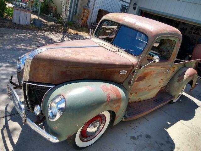 1941 Ford 1/2 Ton Short Bed Pickup Flat Head V8 Hot Rod Rat Rod Patina TROG 1932 1941 Ford 1/2 Ton Pickup Deluxe