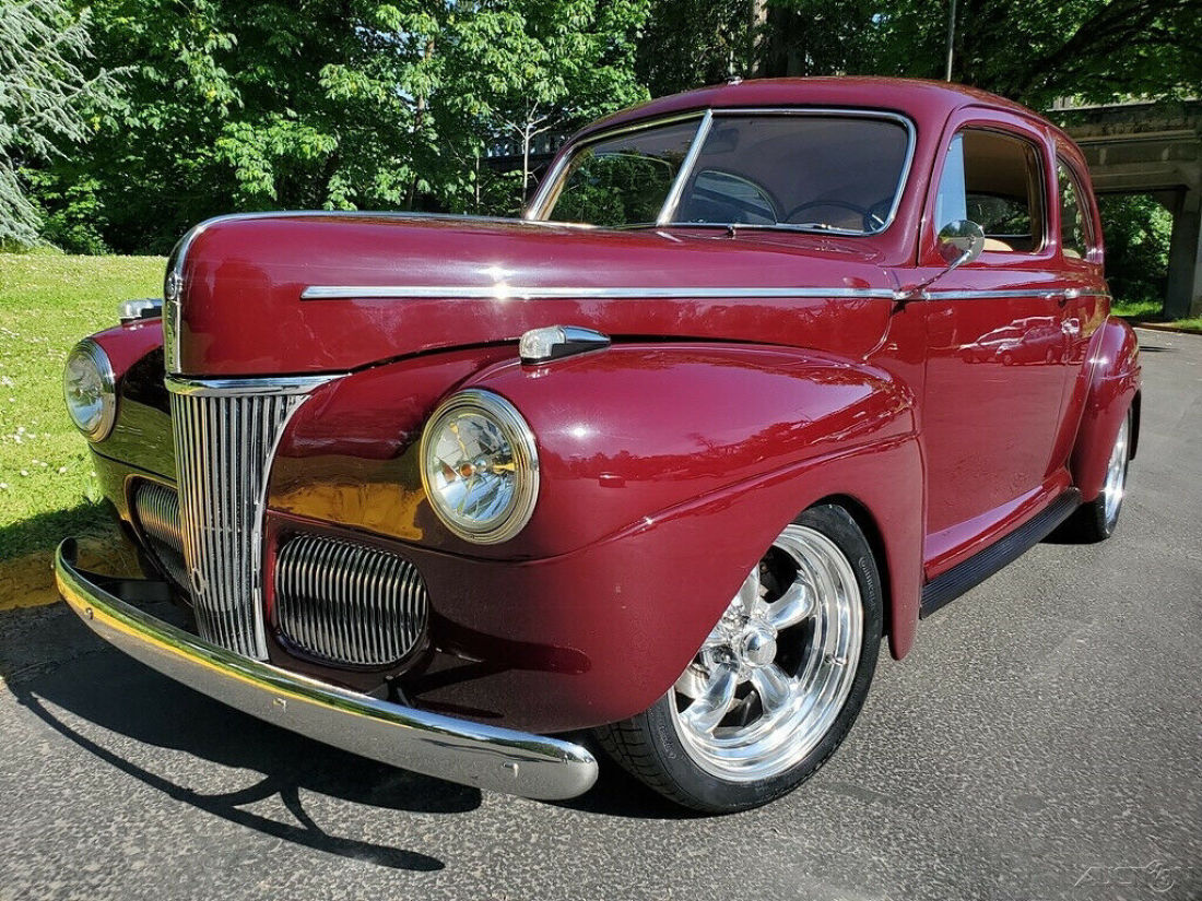 1941 Ford 2 Door Sedan Roush 4.6L SOHC V8 4R75W Overdrive Auto Trans AC PS 4WPDB 1941 Ford 2 Door Sedan