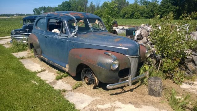 1941 ford 2 door sudan on a chevrolet S 10 frame project car 1941 Ford Other