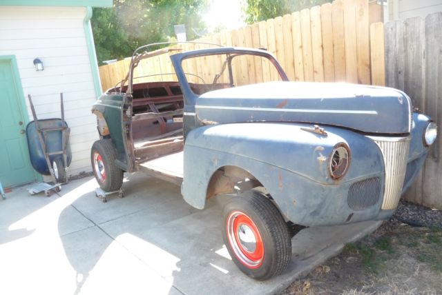 1941 Ford convertible project 1941 Ford onvertible