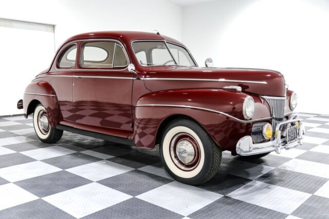 1941 Ford Coupe 16999 Miles Maroon Coupe 221ci Flat Head V8 3 Speed Manual 1941 Ford Coupe