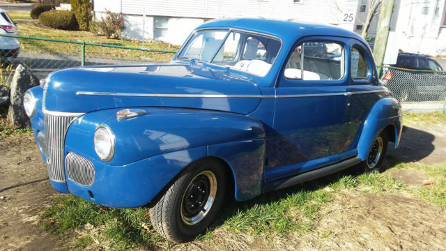 1941 FORD DELUXE COUPE HOPPED UP FLATHEAD GASSER HOT ROD NOT A RAT ROD NOSTALGIC 1941 Ford Other