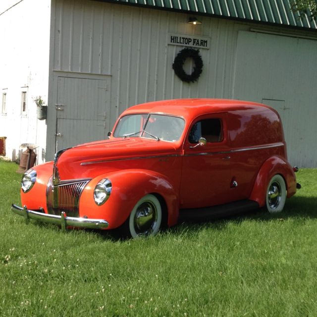1941 Ford Sedan Delivery All Steel Hot Street Rod Harley Motorcycle Hauler 1941 Ford Sedan Delivery