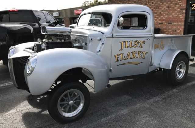 1941 Ford Street Rod Gasser Pickup Truck - Street Rod Magazine - ALL Street Car 1941 Ford Other Pickups