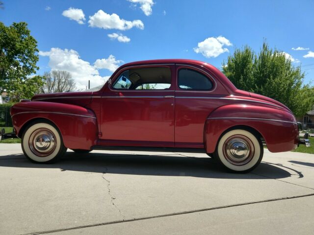 1941 FORD SUPER DELUXE 2 DOOR COUPE FLAT HEAD V-8 COLUMBIA REAR END MANUAL TRANS 1941 Ford Super Deluxe COUPE