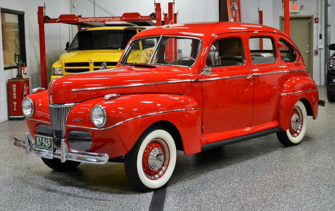 1941 FORD SUPER DELUXE $83,000 IN RECEIPTS CONCOURSE RESTORED DELUXE MASTER 1941 Ford Super Deluxe
