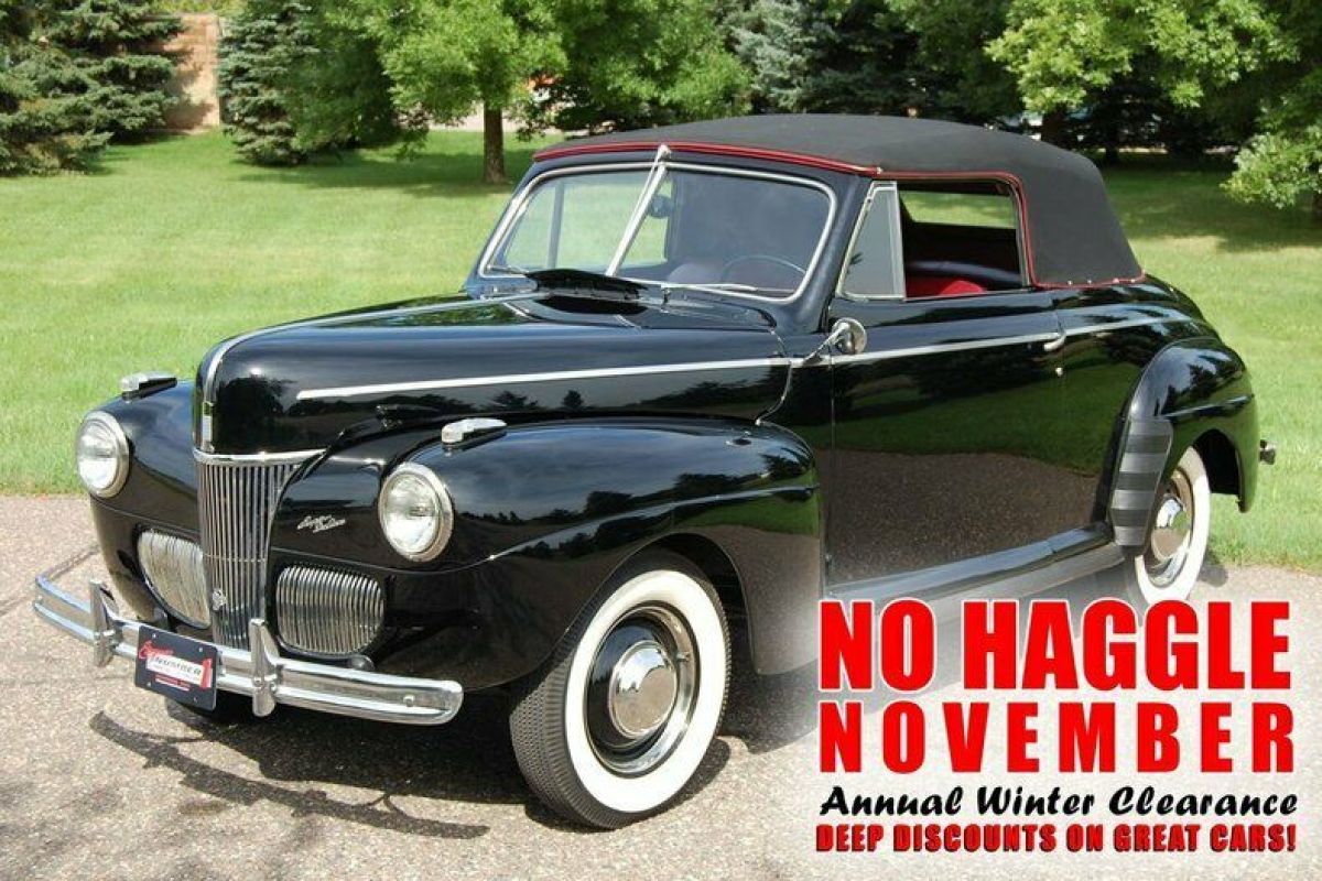 1941 Ford Super Deluxe Convertible - Ellingson Motorcars 1941 Ford Super Deluxe Convertible