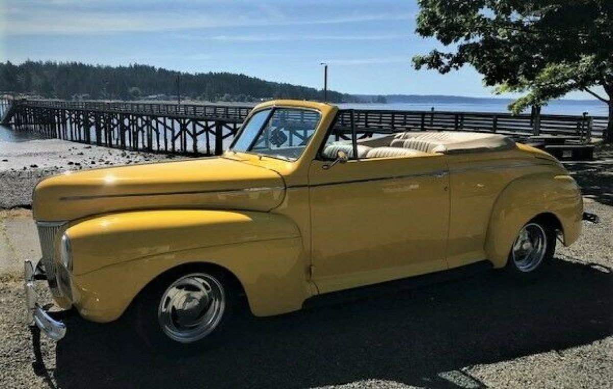1941 Ford Super Deluxe Convertible , Restomod, 4800 miles since build 1941 Ford Super Deluxe