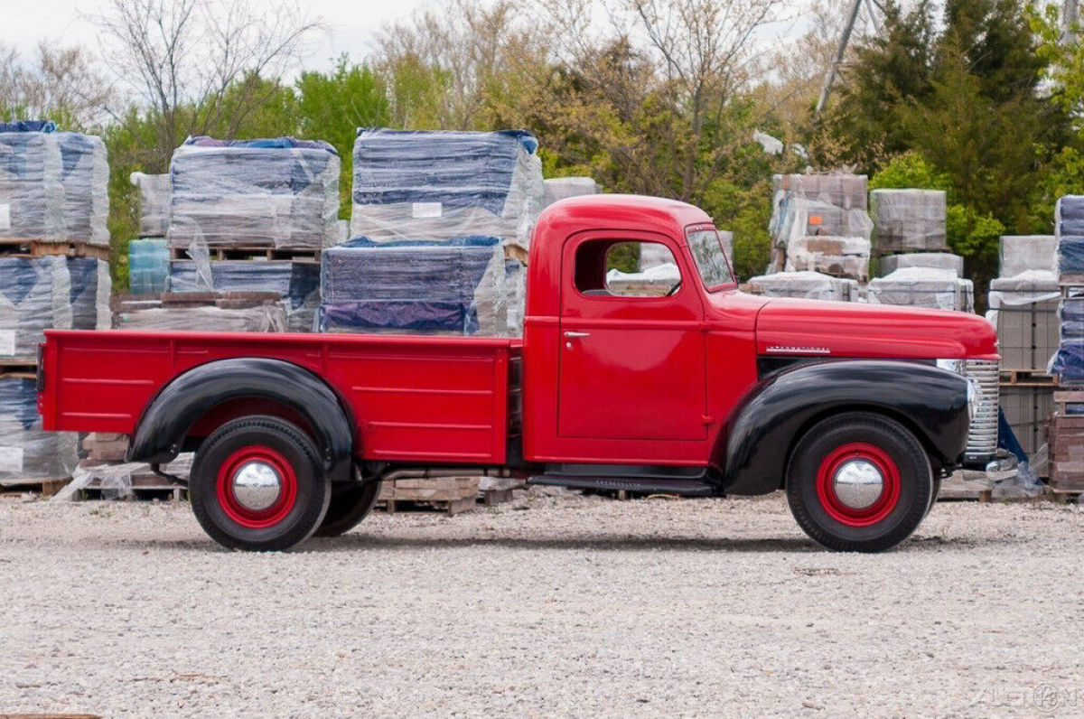 1941 International-Harvester K3 One-ton Pickup Truck 1942 International Harvester KB3 One-ton Pickup Truck