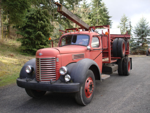 1941 International K-8 Log Truck, VERY RARE! Original Running Gear!! Runs/Drives 1941 International Harvester Other