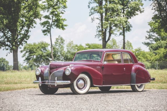 1941 Lincoln Continental Coupe, V-12, 3-spd Manual 1941 Lincoln Continental Continental Coupe