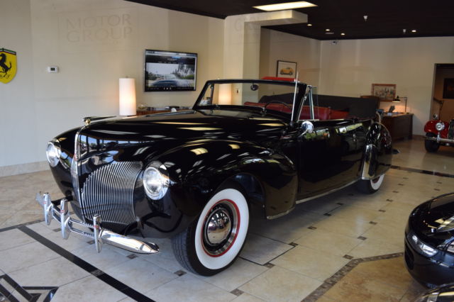 1941 Lincoln Continental Zephyr Cabriolet Resto GORGEOU 1941 Lincoln Continental