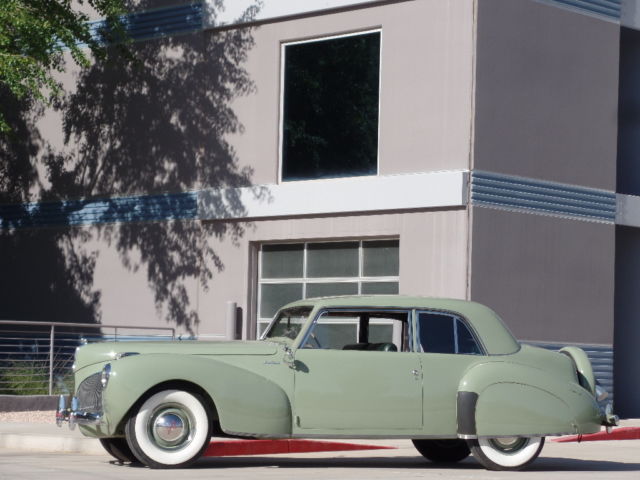 1941 Lincoln V12 Continental Coupe Beautiful Restoration Former 100 Point WINNER 1941 Lincoln Continental Continental V12 Coupe