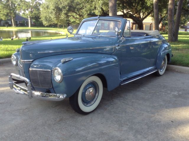 1941 Mercury 8 Convertible Coupe ( 1939 1940 1942 1946 1947 1948 ) 1941 Mercury Convertible