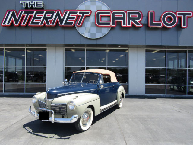1941 Mercury Convertible Great Shape Restored 1941 Mercury Convertible