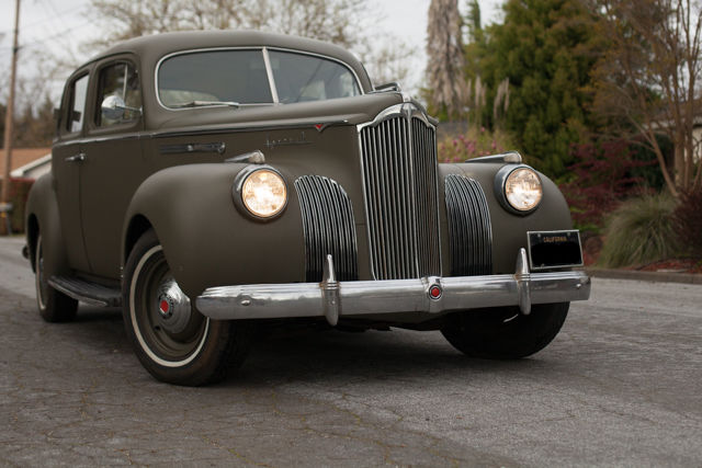 1941 Packard 110 Sedan. 6 cylinder engine. 4 door. California car. 1941 Packard 110 Special