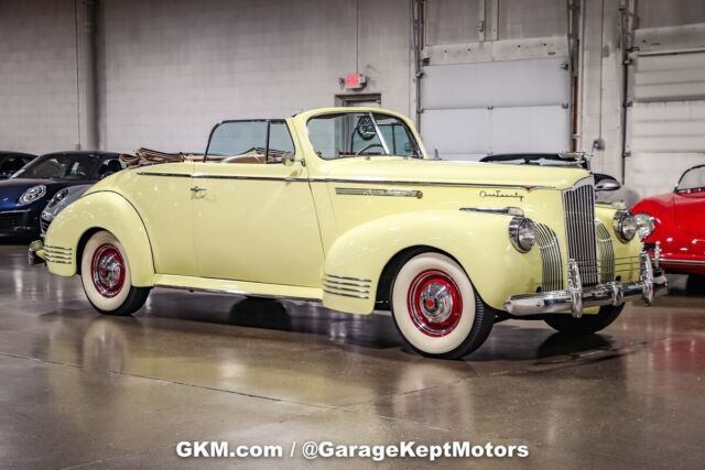 1941 Packard 120 Convertible Yellow Convertible 282ci 8 Cylinder 36448 Miles 1941 Packard 120 Convertible
