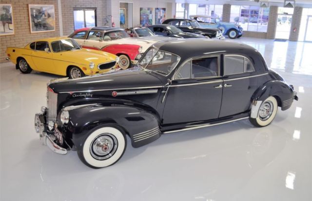 1941 Packard 180 LeBaron Sport Brougham 10267 Miles Blue Manual 1941 Packard 180 LeBaron Sport Brougham --