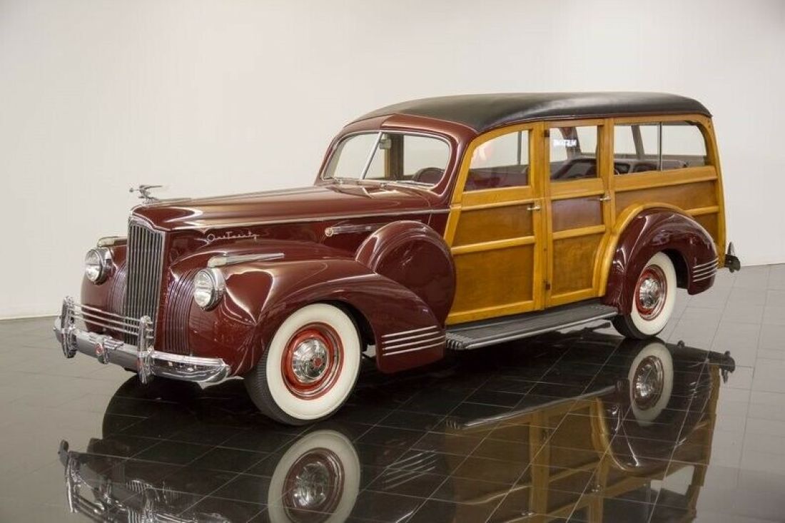 1941 Packard One-Twenty Station Wagon 3 Speed Manual 282ci L-Head Inline 8 1941 Packard One-Twenty