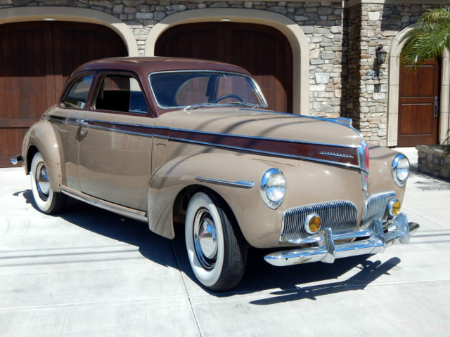 1941 Studebaker Commander Coupe Pre-War West Coast Car with 1-Piece Windshield 1941 Studebaker Commander Coupe Solid Windshield - West Coast Car