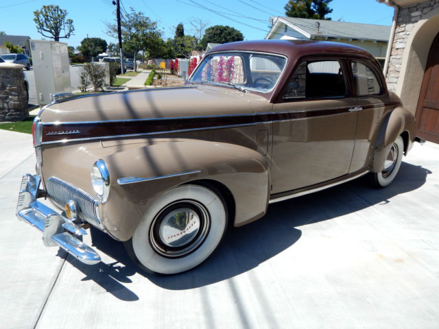 1941 Studebaker Commander Coupe Solid Windshield - West Coast Car - photo 8