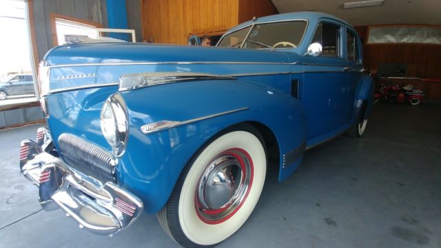 1941 STUDEBAKER PRESIDENTIAL DELUXE-TONE L-CRUISER SEDAN 8 CYLINDER 1941 Studebaker President Eight PRESIDENT DELUXE-TONE