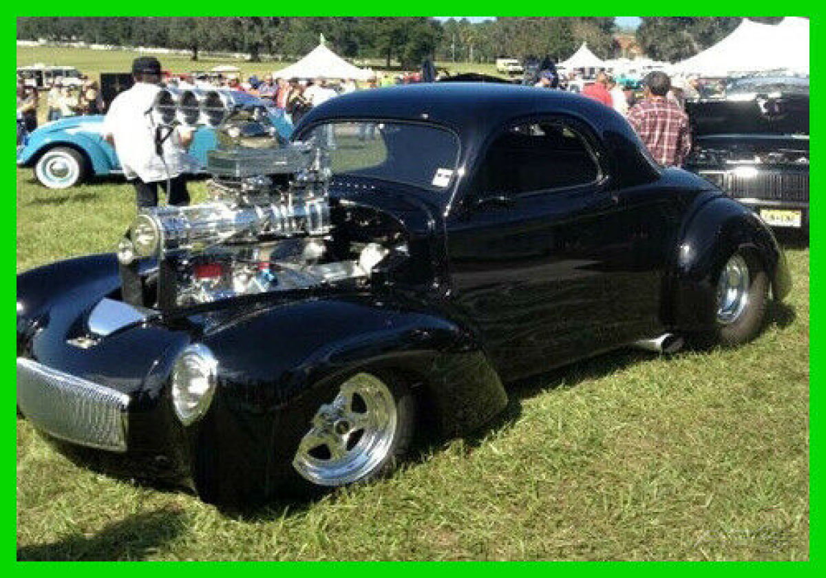 1941 Willy's Coupe 460 700HP C6 Automatic RWD Supercharged 9" Rear End 3.73 Gear 1941 Willys