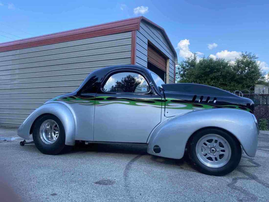 1941 Willys CJ-5 Black RWD Automatic 1941 Willys CJ-5