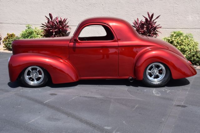 1941 Willys Coupe 466CI V8 Auto PS/PB/PW/AC - photo 3