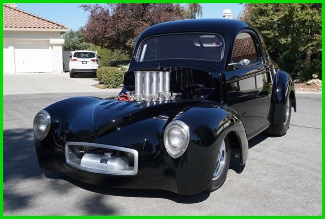 1941 Willys Coupe Chrysler 426 Hemi/727 Ford 9" Fuel Injection 4WDB AirRide 1941 Willys
