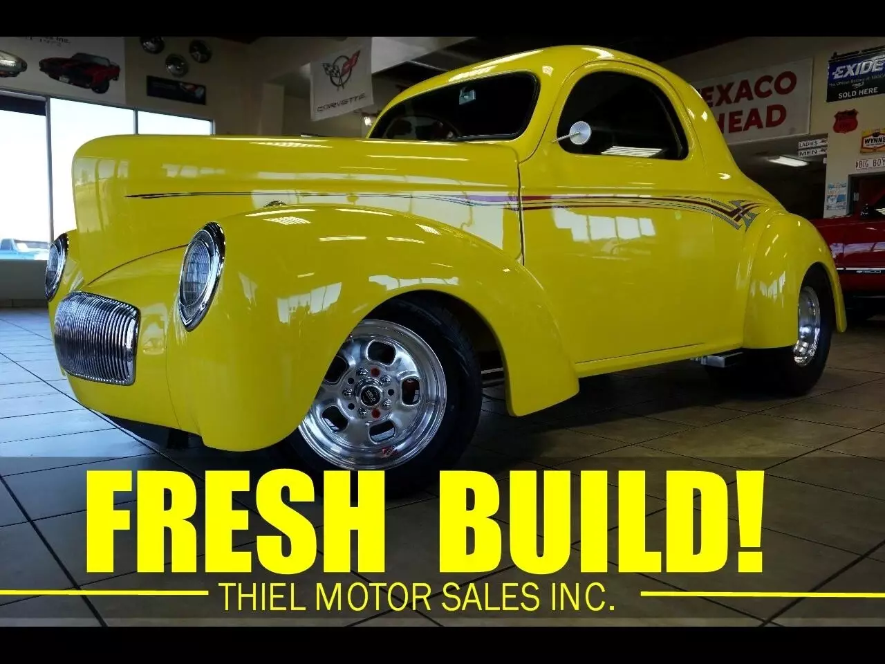 1941 Willys Coupe FRESH-BUILT STREETROD 383 Stroker AC MUST SEE 1941 Willys Coupe FRESH-BUILT STREETROD