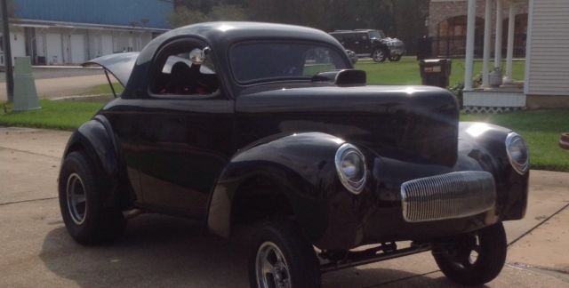1941 Willys coupe gasser drag race car hot rod 1941 Willys