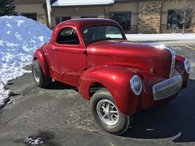 1941 willys coupe steel drag car gasser hot rat rod 1940 metal 1941 Willys