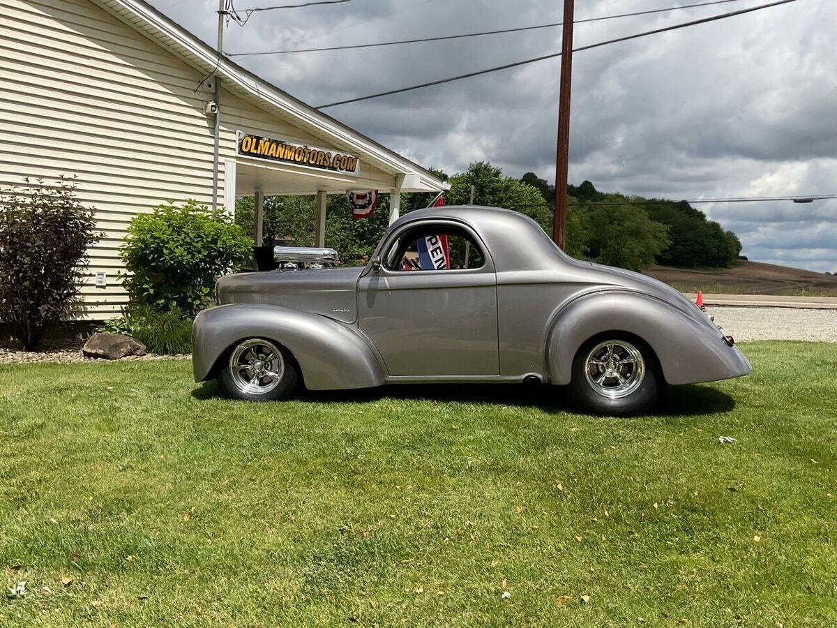 1941 Willys Coupe willys hot rod street rod blown tubbed - photo 4