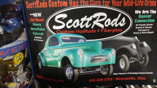 1941 Willys Gasser 632 BIG BLOCK CHEVY. EFI HILBORN JERICO 850 FT. LB - photo 11