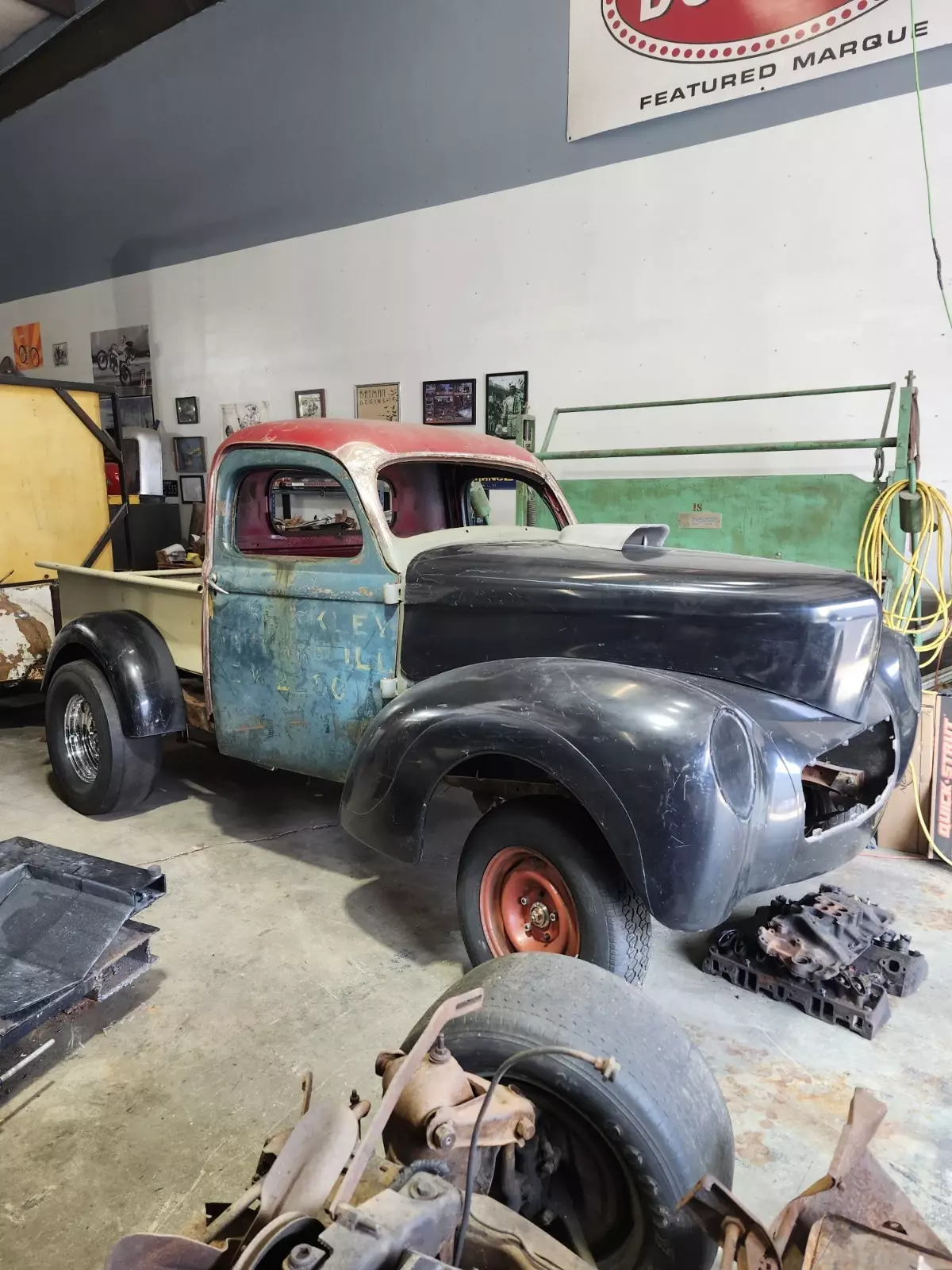 1941 Willys Gasser Pick Up 1941 Willys 1/2 Ton Pickup