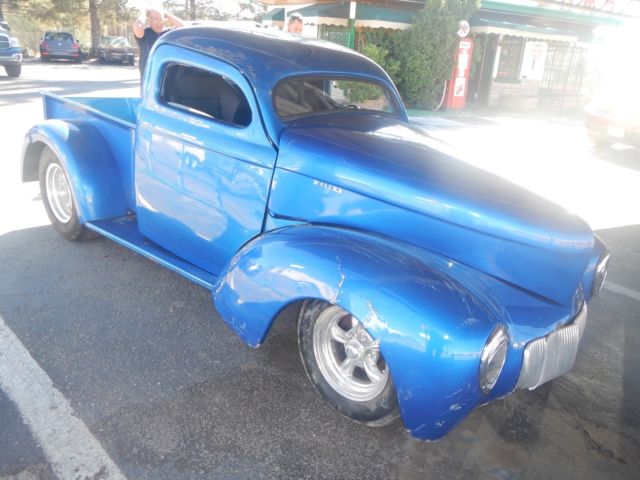 1941 WILLYS HOT STREET ROD 350/350 GASSER REBUILDER PROJECT CAR 1940 1941 Willys 439 Pickup
