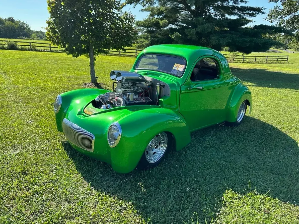 1941 Willys Model 4 Coupe Black RWD Automatic 1941 Willys Model 4