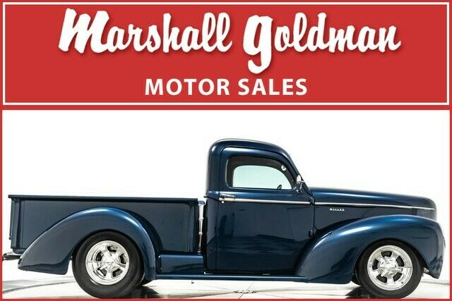 1941 Willys Pickup 374 Miles BMW Avus Blue Pickup Truck 409ci Chevrolet V8 Auto 1941 Willys Pickup --